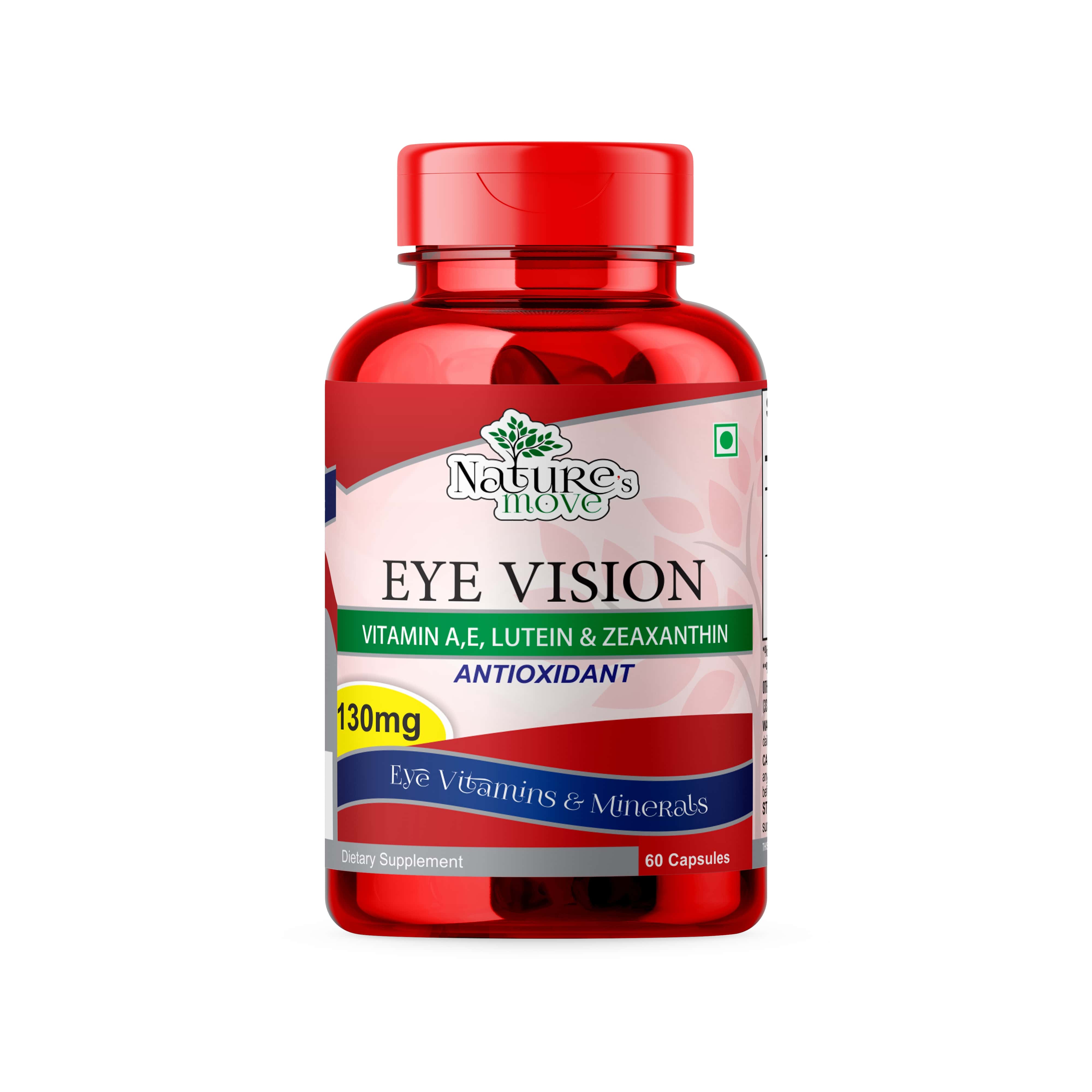 Nature's Move Eye Vision | Lutein | Zeaxanthin | Vitamin A,E&C 